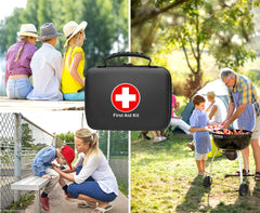 SHBC kit keeps essentials organized for quick access in emergencies.