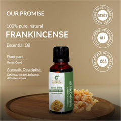 Sheer Essence Frankincense undiluted oil dropper for precise diffuser dosing