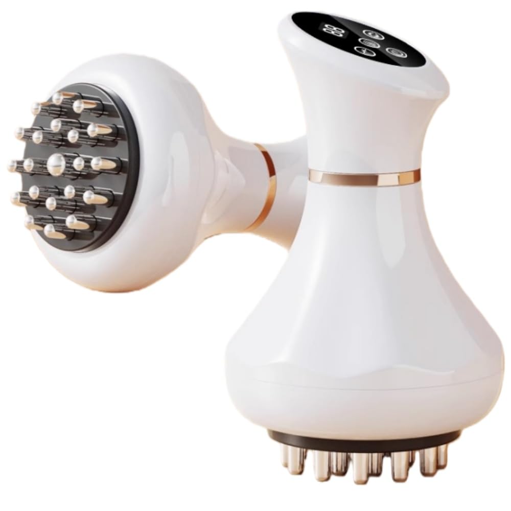 Shenzkeji Lymphatic Drainage Massager with metal head for smooth glide and cooling relief.