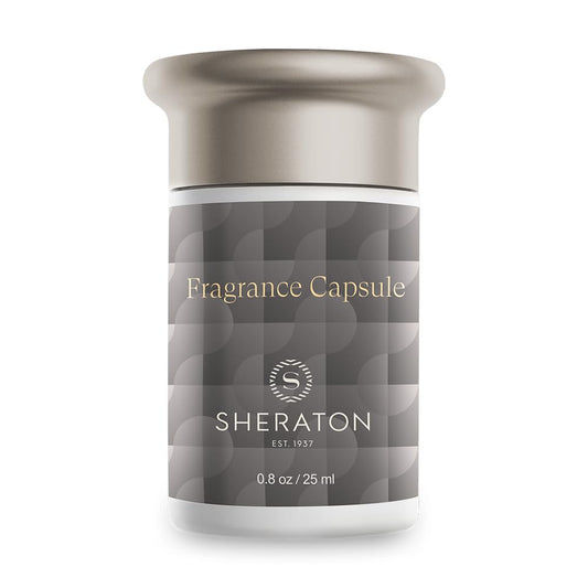 Sheraton Room Diffuser Refill Beach House packaging highlights the refill option for extended scent
