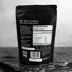 SHILAHEAL Shilajit Gummies bottle with convenient dosing.