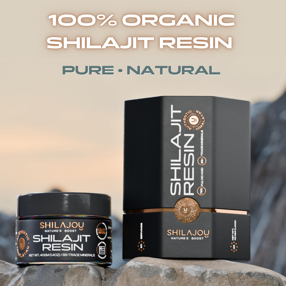 SHILAJOY lab-tested seal and report verify purity and safety.