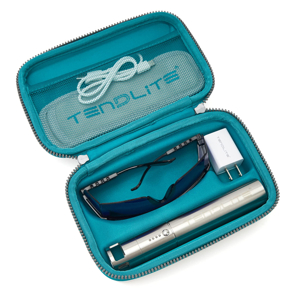 SHINE Tendlite Pro ergonomic handle enables easy muscle soothing sessions