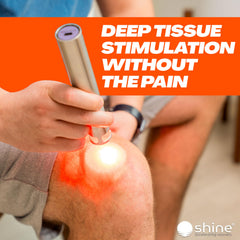 SHINE Tendlite Pro handheld use targets specific muscles for comfort
