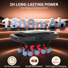 Shineforu high-torque motor reaches 32800 RPM for intense deep-tissue sessions.