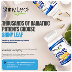 Shiny Leaf USA-made facility seal asserts quality testing.