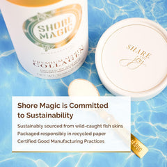 Shore Magic Marine Collagen Powder ingredients panel clarity