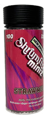 Shrumfuzed Miniz label detail highlighting the New Taste and blend
