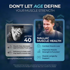 Grip-strength test with SIALLAC product suggesting potential strength improvements.