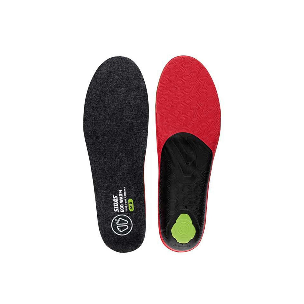 SIDAS 3Feet Warm ski boot insoles with mid-arch support for comfortable long days on the slopes.