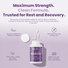 Sierra Life Sciences melatonin in a night routine setting to unwind before bed.