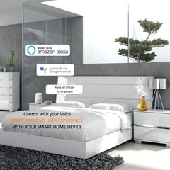 Sierra Modern Home Diffuser 360° ultrasonic diffusion preserves aroma quality