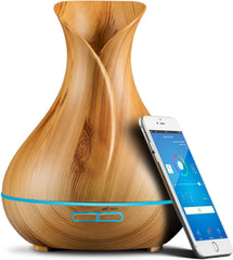 Sierra Modern Home smart diffuser front view with 400ml tank for lasting aroma.