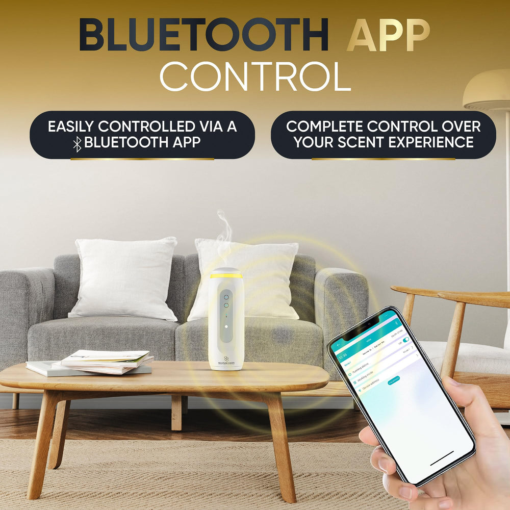 Signature Scents diffuser compact plug-in design saves space in outlets