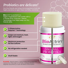 Signify Nature BioActrin label details emphasize probiotic strains and usage.