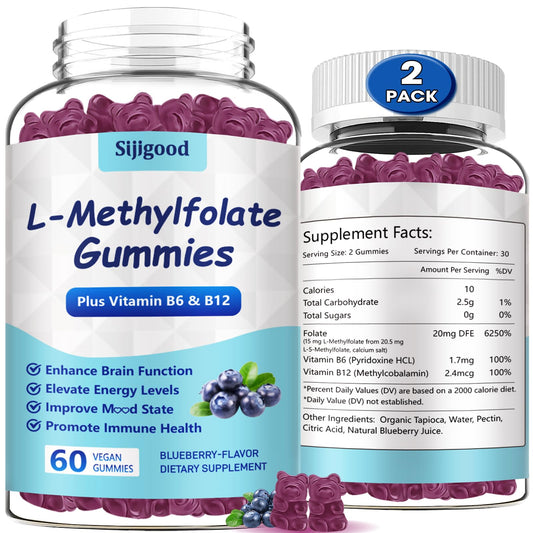 Sijigood Blueberry Gummies bottle for easy daily wellness