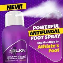Silka between-toes application demonstrates targeted relief
