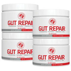 Silver Fern Gut Repair tub front view showing 30 servings for daily digestive support.