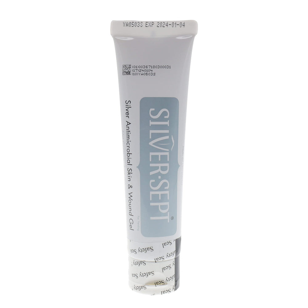 Silver-Sept donor site graft care helps protect healing areas.