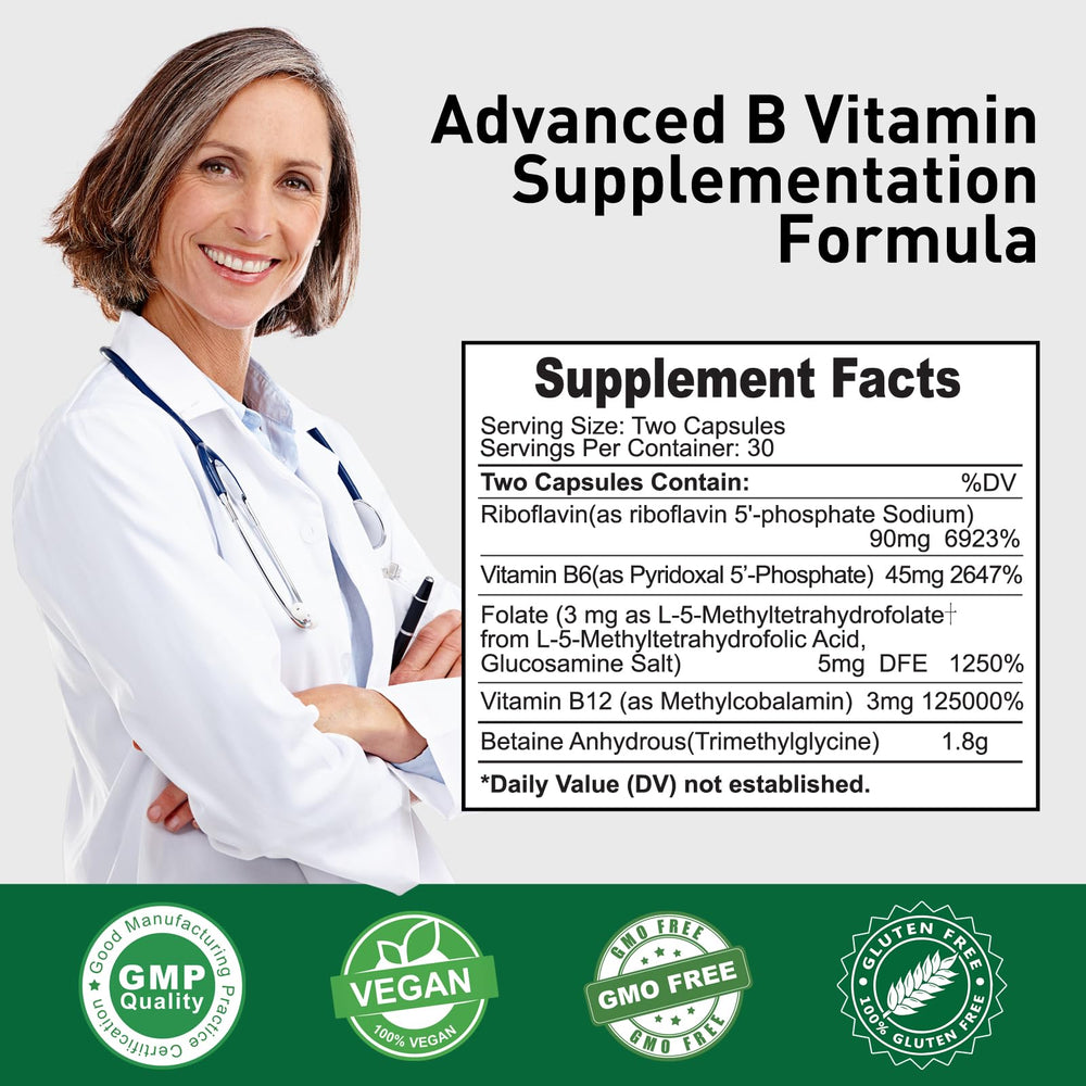 Simlike Active Folate label closeup showing gluten-free, dairy-free formula