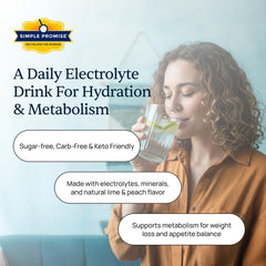 ElectroSlim powder being poured into a glass to boost hydration.