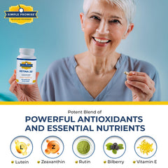 Xetina 20 label design and information panel emphasizing vitamins C, E, zinc.