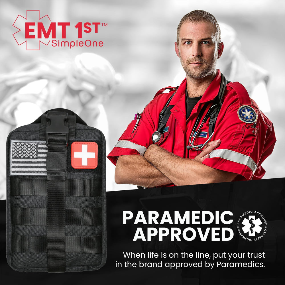 Simpleone first aid kit organized layout for fast access to essentials.