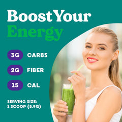 Simply Blossom greens powder in smoothie bowl shows tasty, colorful daily ritual