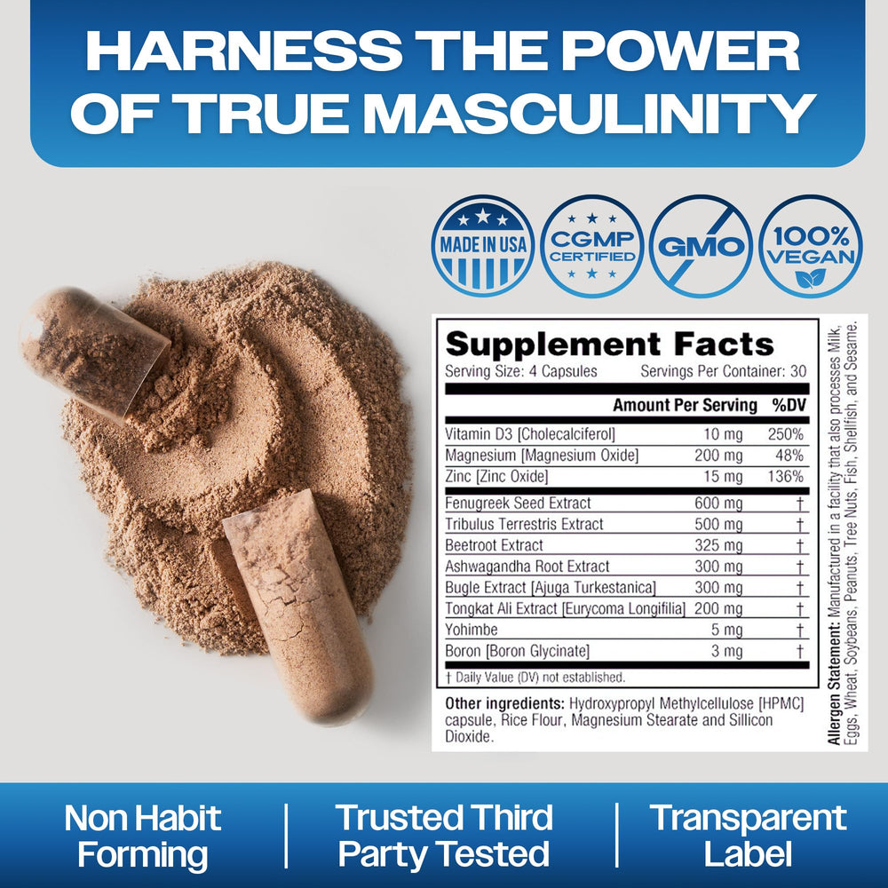 Simply Elevated Alpha-GT bottle back showing supplement facts and ingredients