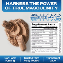 Simply Elevated Alpha-GT bottle back showing supplement facts and ingredients