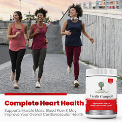 Simply Nature's Pure Cardio Complete with Hawthorn Berry highlights antioxidant blend.