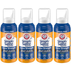 Simply Saline Nasal Mist extra-strength bottle for quick nasal relief
