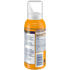 Simply Saline Plus Nighttime Nasal Mist Eucalyptus spray nozzle promoting easy breathing.