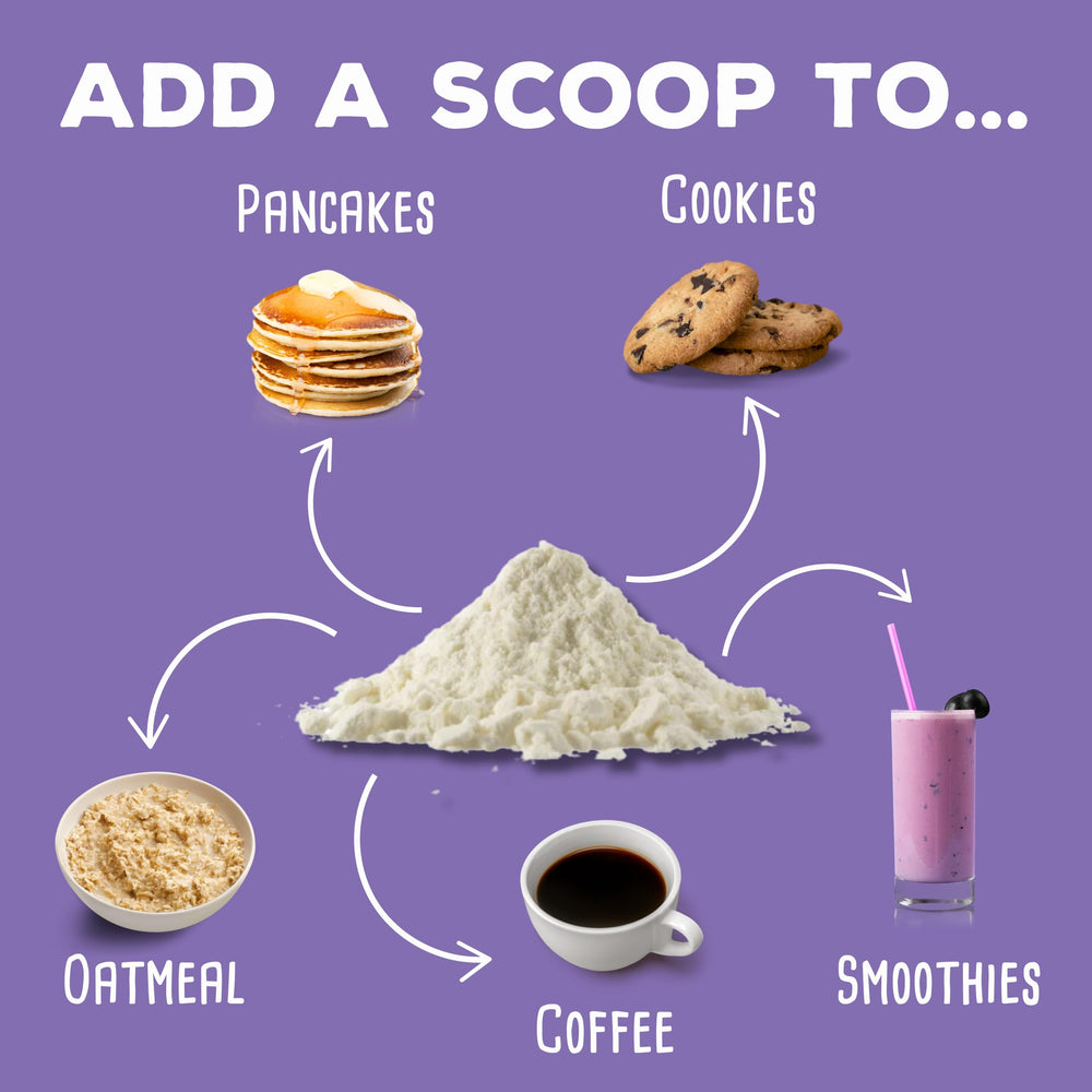Coffee with SimplyFUEL for a protein-rich morning ritual.