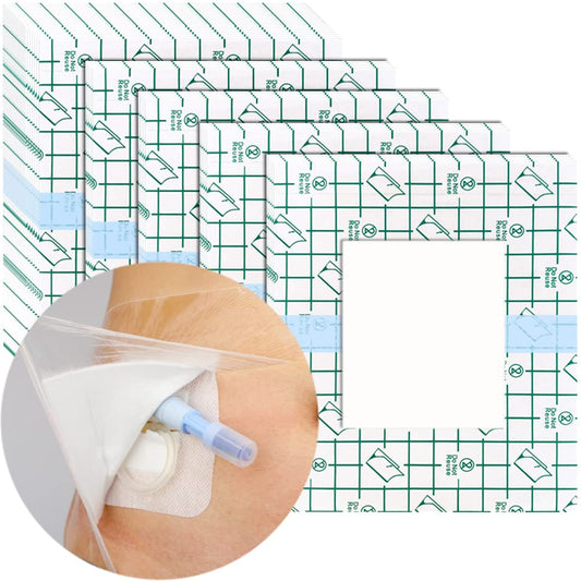 SinaiSea dialysis catheter shower cover with large coverage protects the port area in the shower