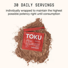 Toku single-serve packets displayed for convenient daily use