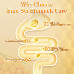 Sino-Sci Stomach Care capsules close-up for convenient daily digestion support