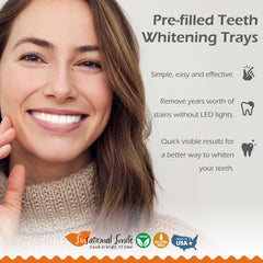 Sinsational Smile 14-tray kit, professional-level whitening at home