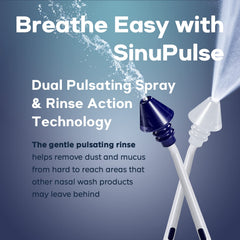 SinuPulse Elite in use – hands-on demonstration of irrigation.