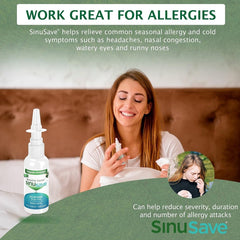 Sinusave regular strength made-in-usa-label communicates trusted, USA-made quality and safety