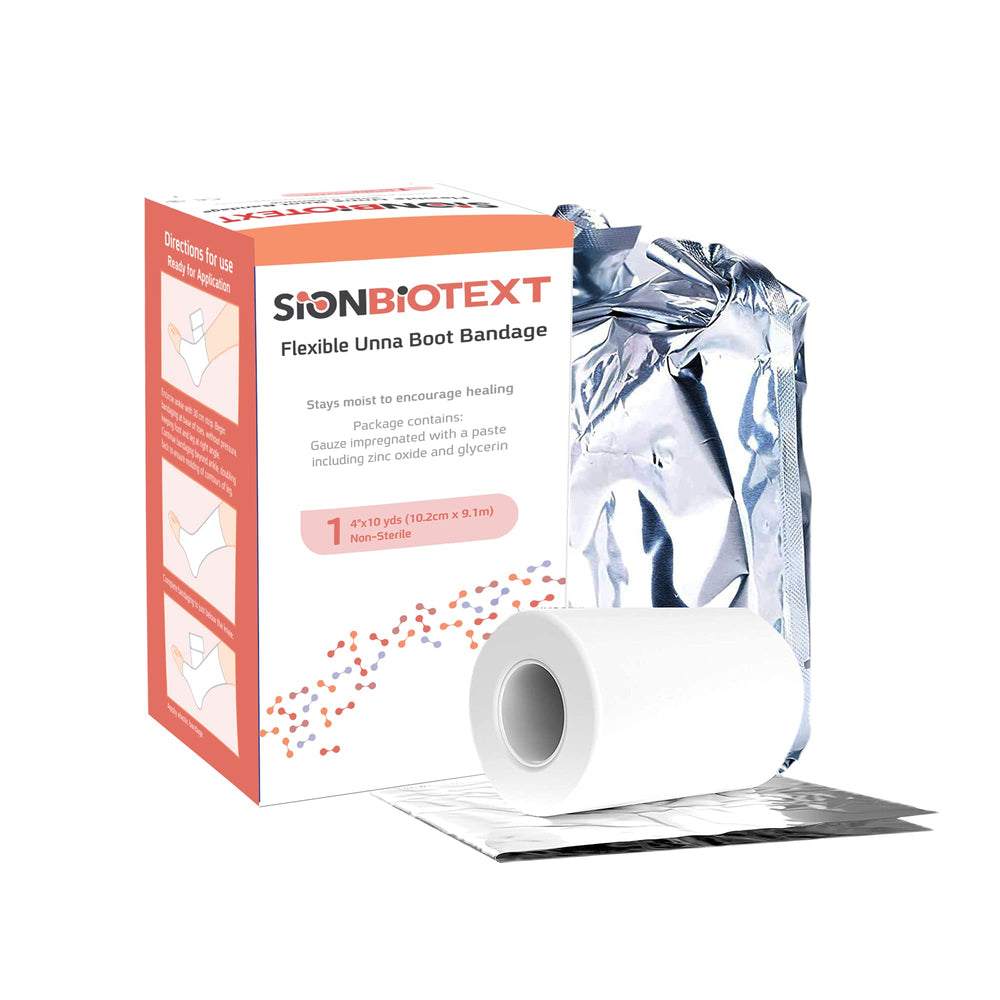 Sion Biotext Unna Boot 30-foot roll shown for long-lasting wound care