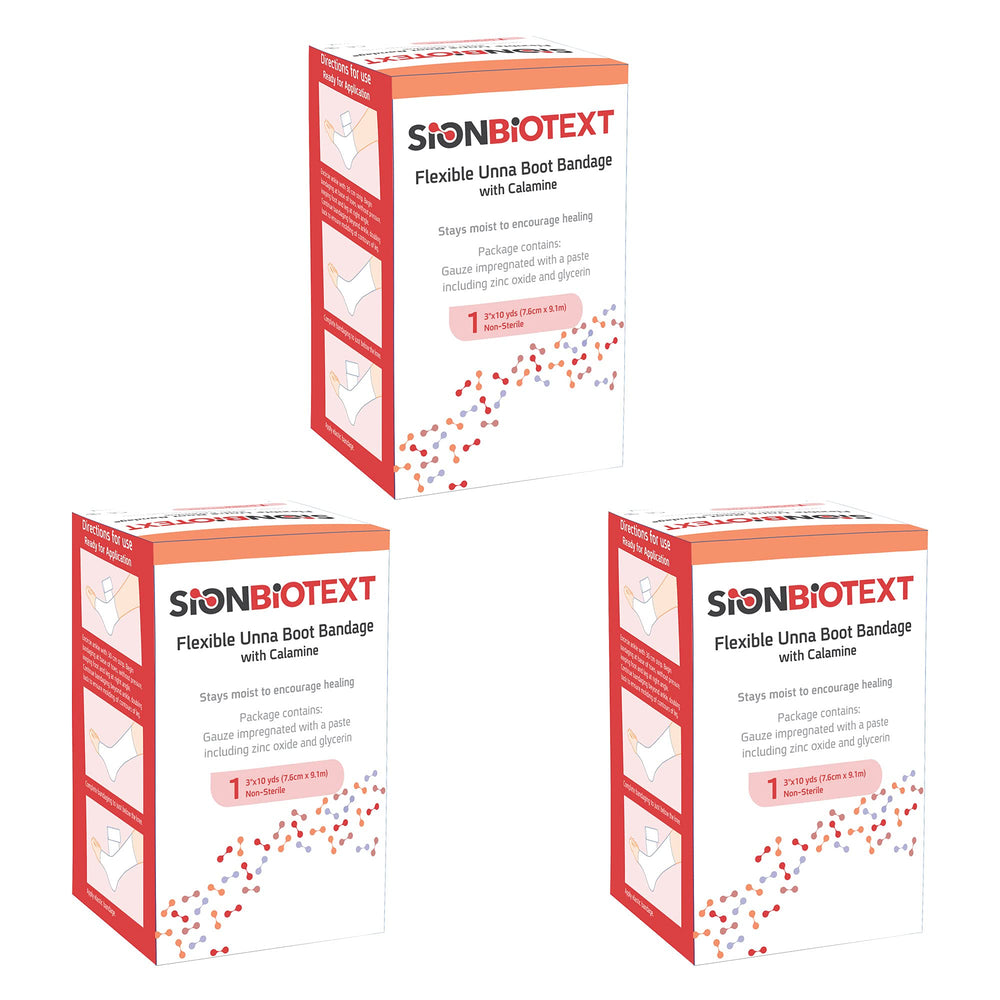 Sion Biotext Unna Boot resists fraying into wound site