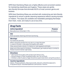SIPA grease and grime removal wipes for quick, mess-prone moments.