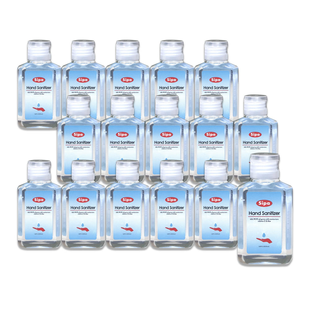 SIPA hand sanitizer travel-size bottle 60 ml for on-the-go use