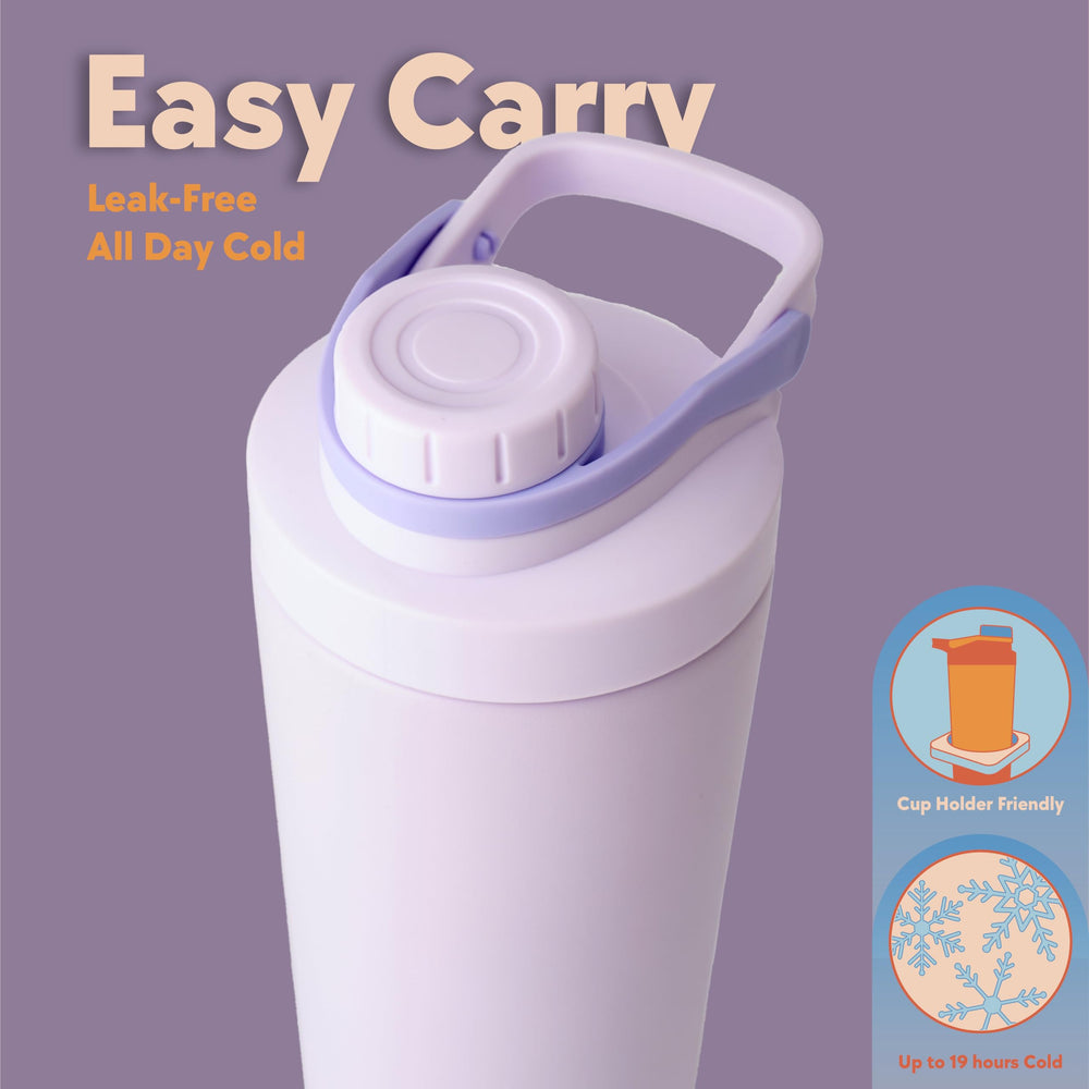SIPLUSH shaker features a quiet agitator for smooth mixes.