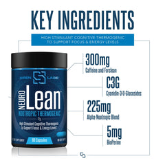 SIRENLABS Neuro Lean features ashwagandha to support steady energy.