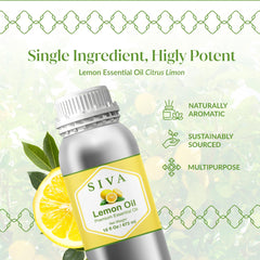 SIVA Lemon oil applied to hair for scalp refresh and shine