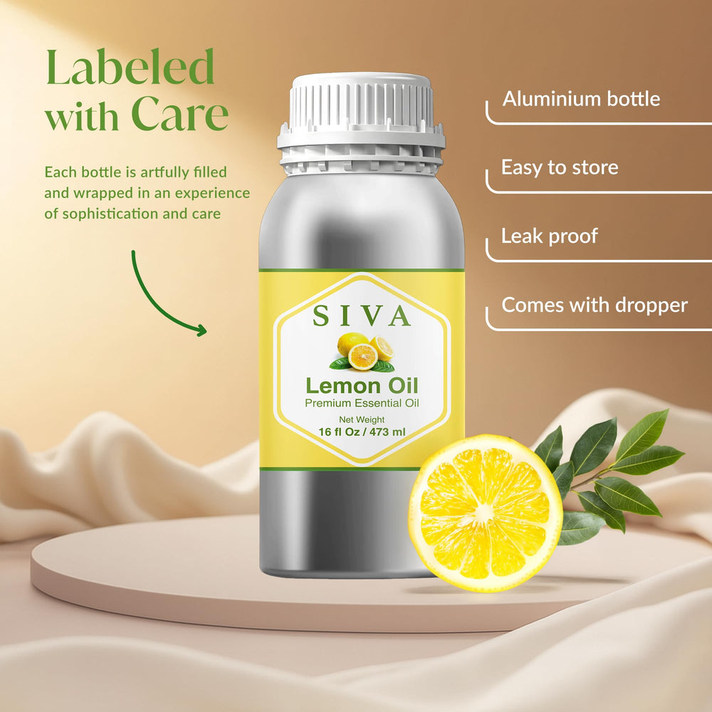 SIVA Lemon Oil blended into cream for skin-friendly nourishment