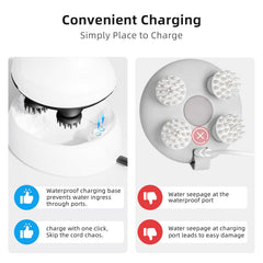SJKMIR removable massage nodes for easy cleaning