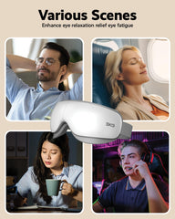 SKG Eye Massager Lightweight-Compact: under 0.6 lb for on-the-go use.